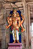 The great Chola temples of Tamil Nadu - The Sri Ranganatha Temple of Srirangam. The northern branch of the fourth courtyard. 